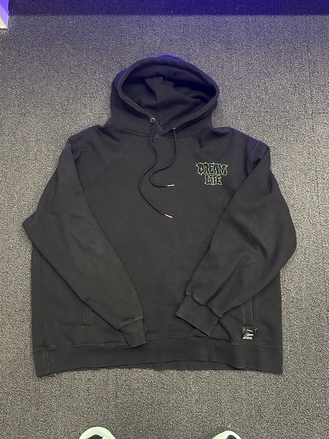 (XL)스티그마 드림 오버사이즈 후드티 블랙 팝니다 상품이미지2