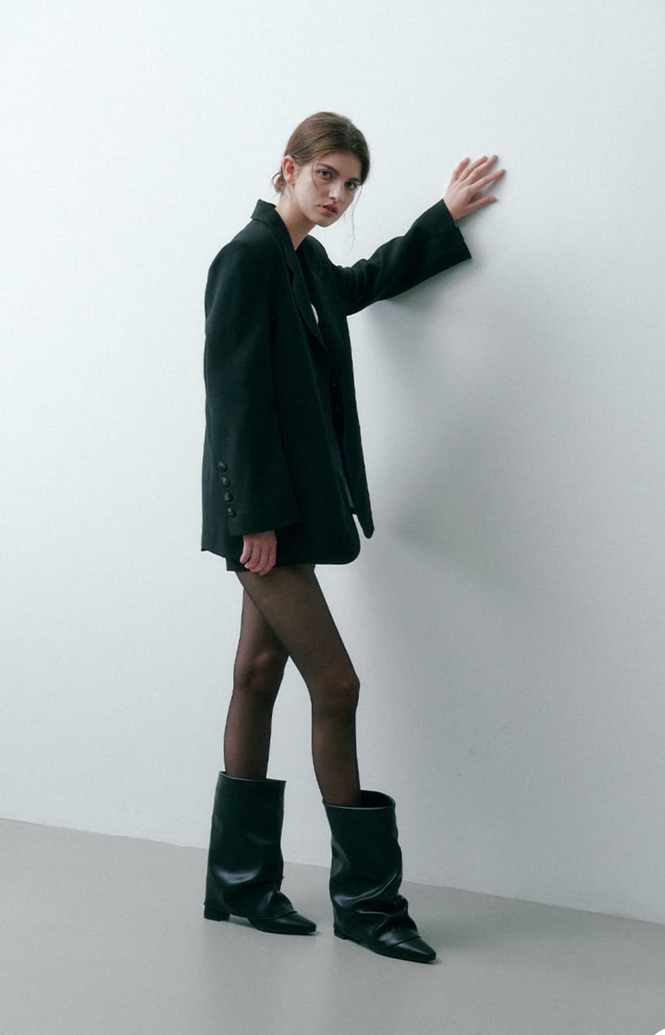 하프 부츠 솔트앤초콜릿 상품이미지3