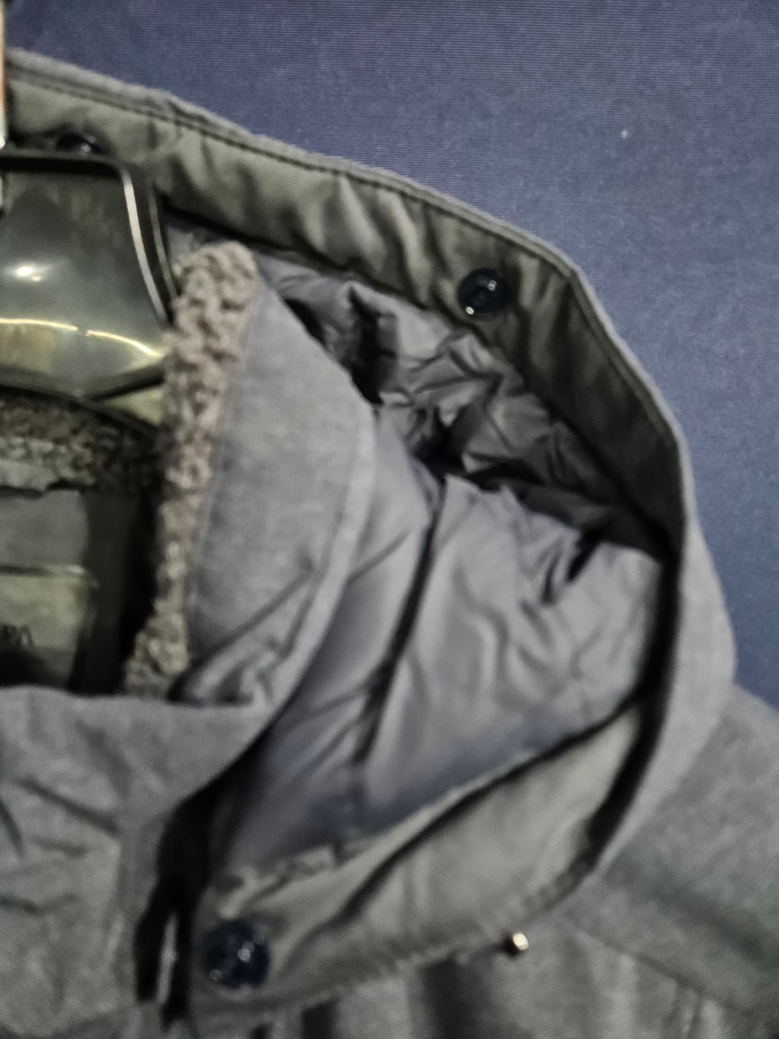 네파 고어텍스 그레이 남성 100 구스다운 롱패딩  상품이미지9