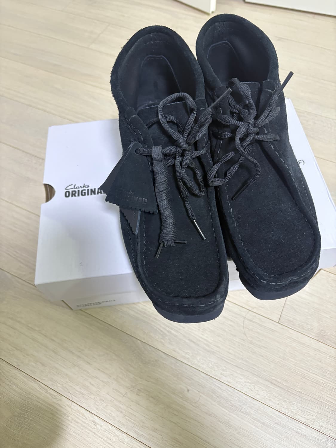 Paf 클락스 왈라비 블랙 UK7.5 상품이미지2