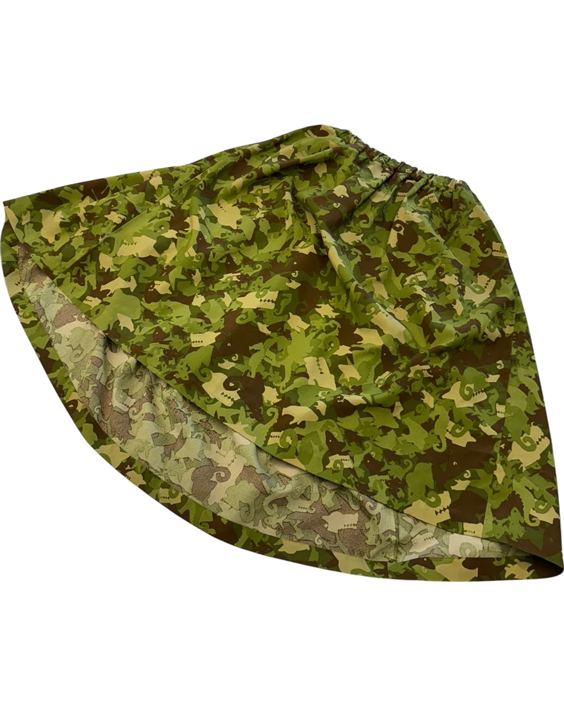 꼼데가르송 블랙 AD2014 크로커다일 카모 스커트 상품이미지6