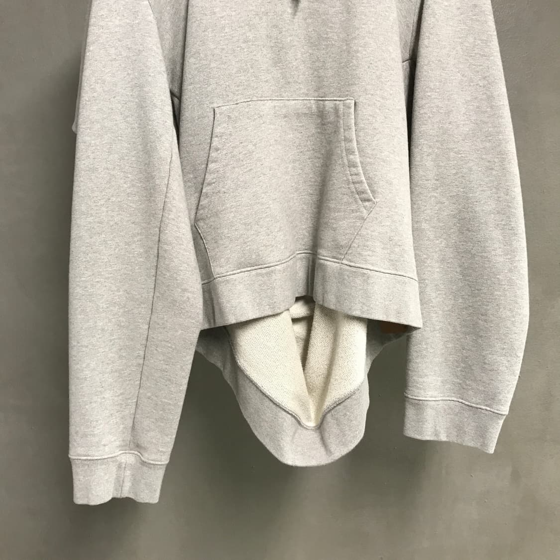 베트멍 로고 후드티 그레이 M 상품이미지3