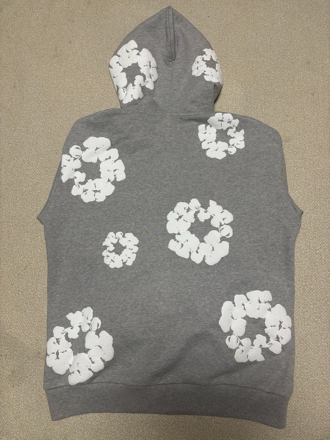 데님티어스 그레이 후드집업 상품이미지2