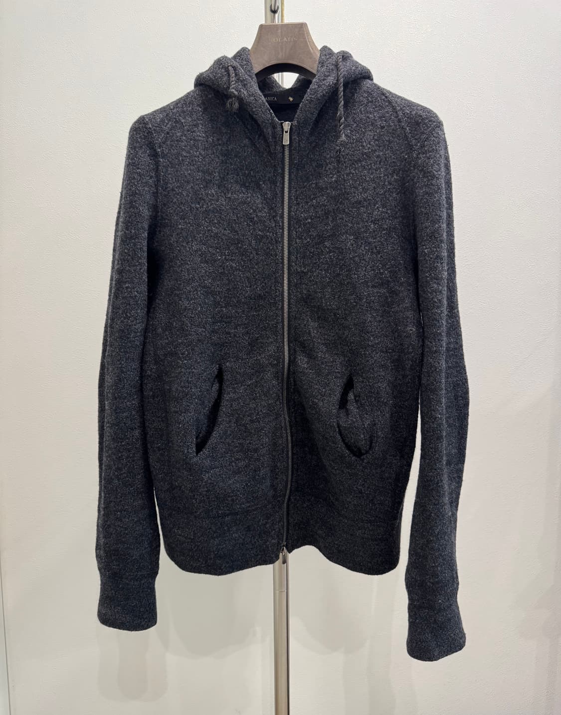 Klasica 울 후드 집업 상품이미지2