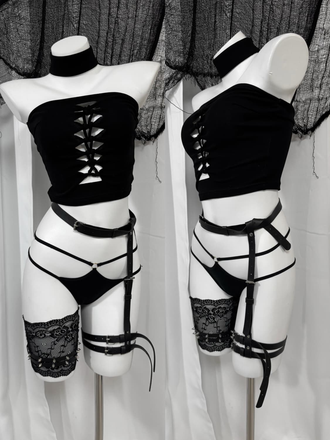 choker tube top 상품이미지1