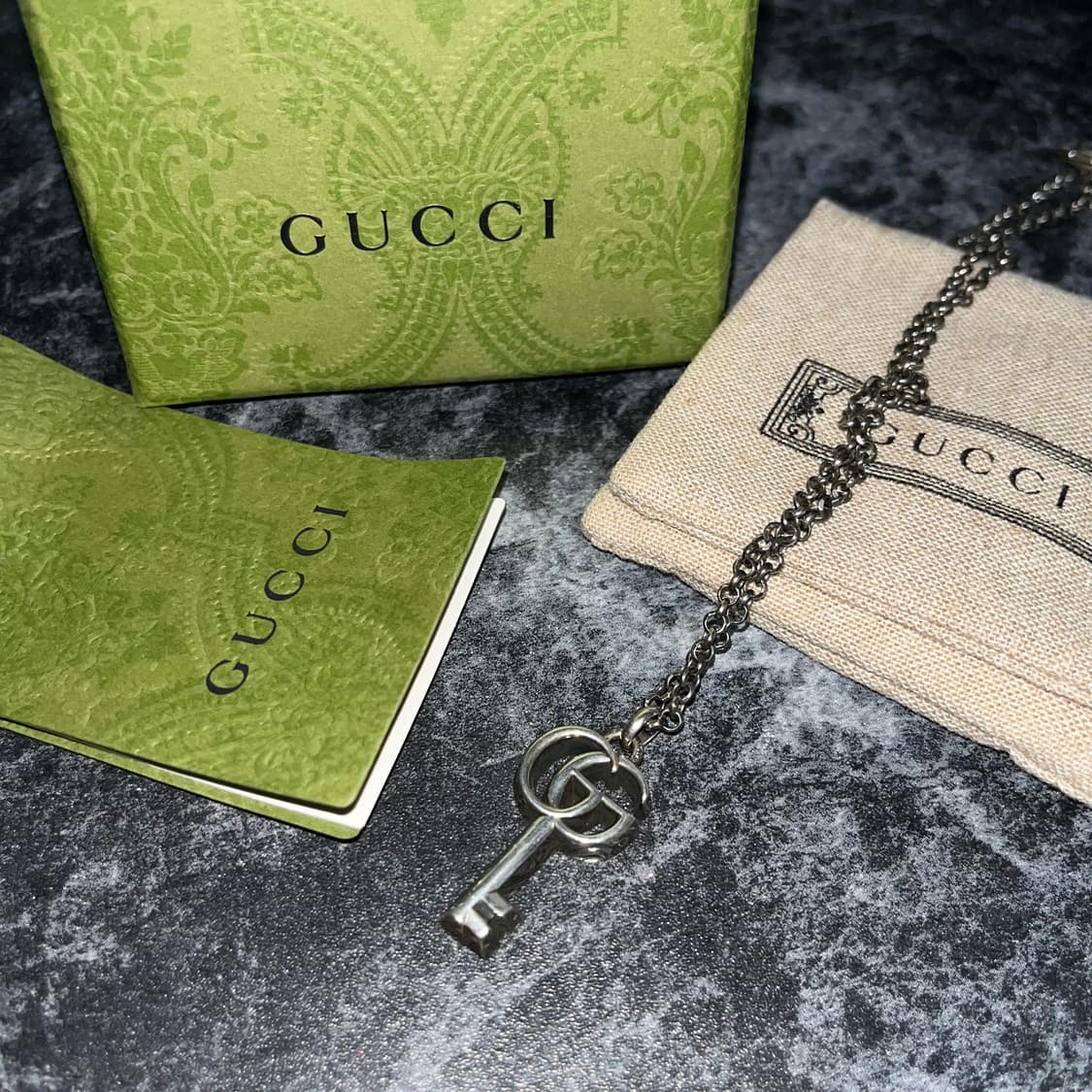 [Gucci]구찌 더블G 키 목걸이 상품이미지5