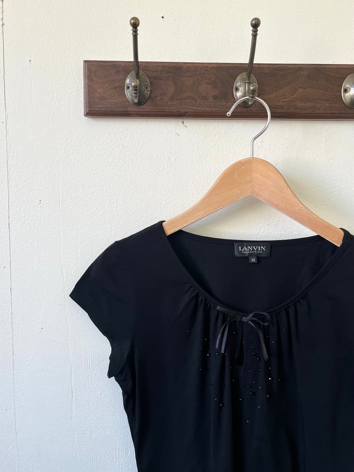 LANVIN 블랙 아트 탑 상품이미지2