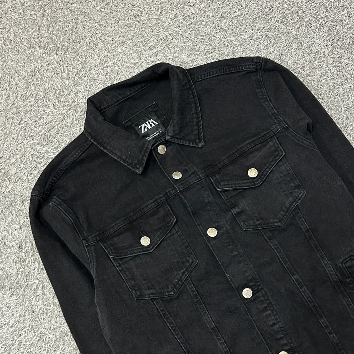 [100] 자라 흑청자켓 상품이미지1