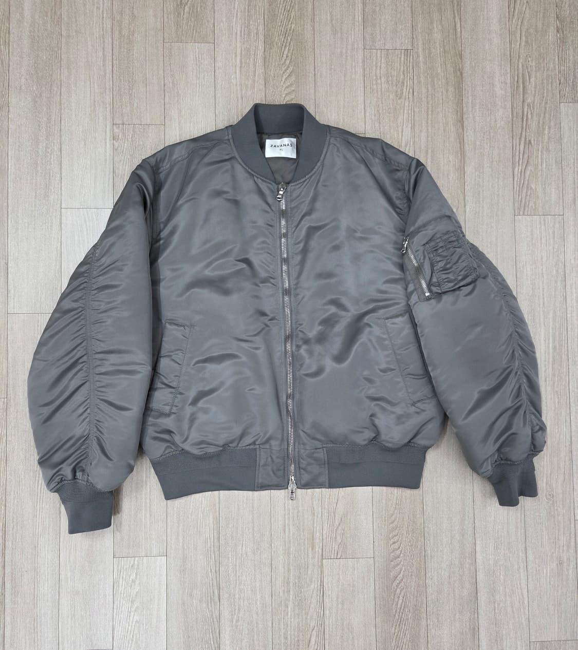 자바나스 205 마스다 람포 메탈 그레이 XL ma1 항공점퍼 마원 봄버 상품이미지2