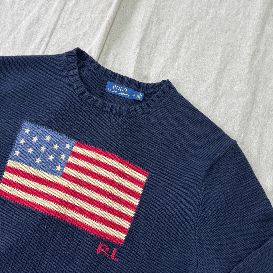폴로랄프로렌 성조기 니트 M(105) 상품이미지2