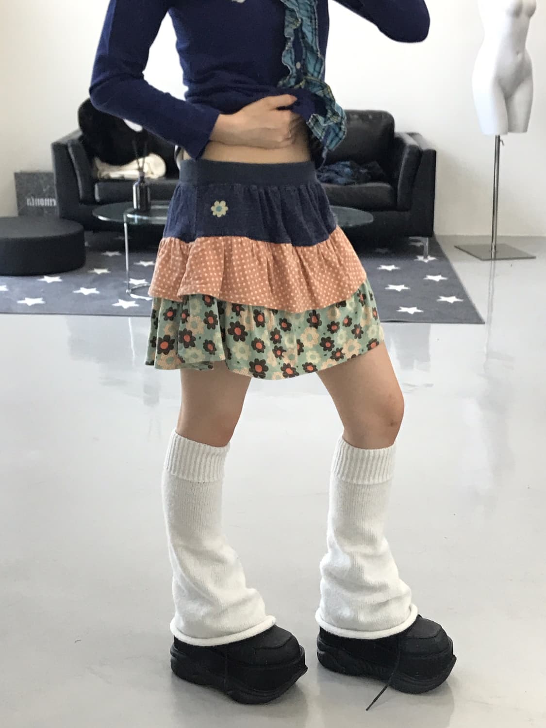 Jpn kitsch frill mini skirts 상품이미지1