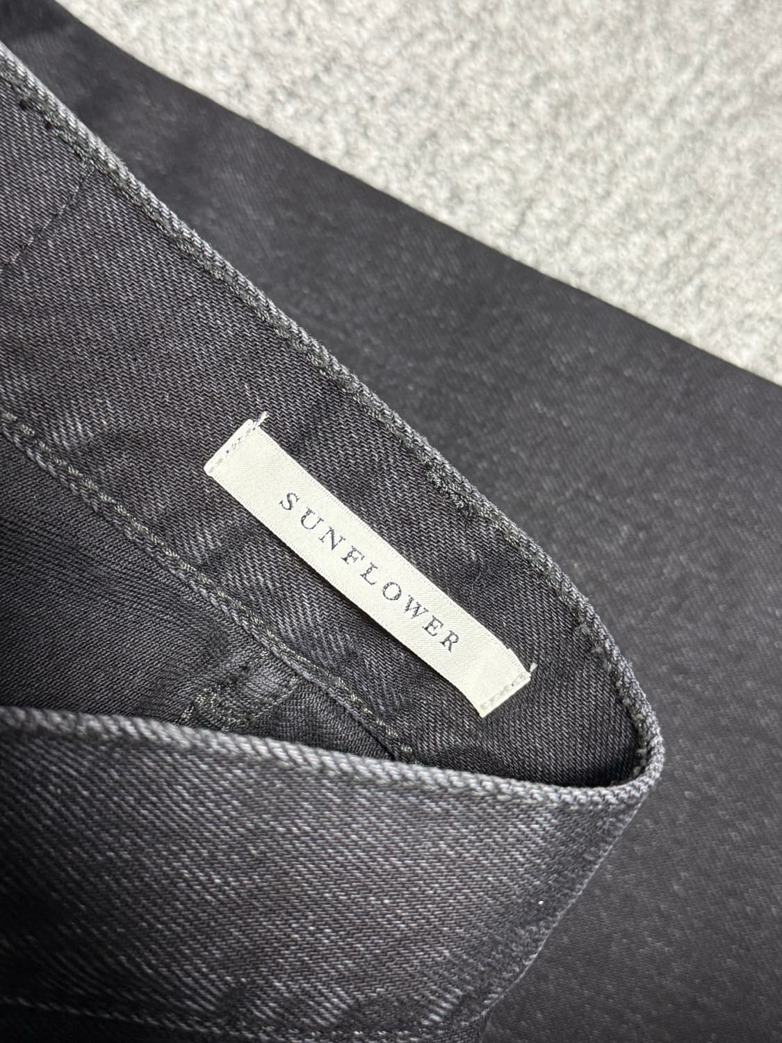 선플라워 블랙진 판매합니다 상품이미지4