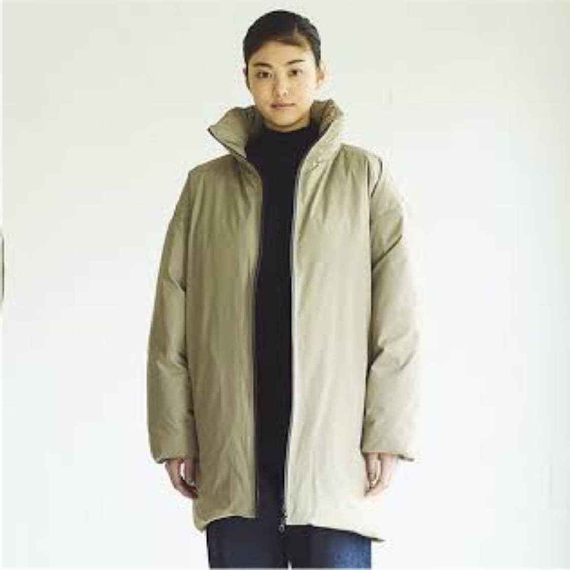 무인양품 라보 발수코트 베이지 상품이미지1