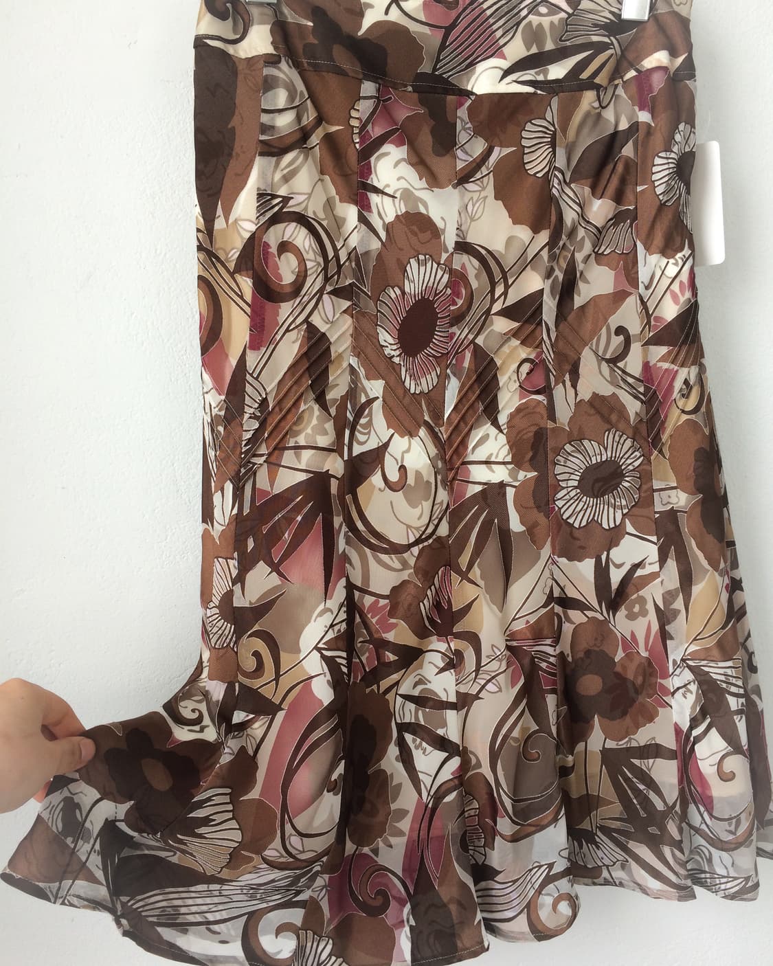 Pattern point midi skirt 상품이미지2