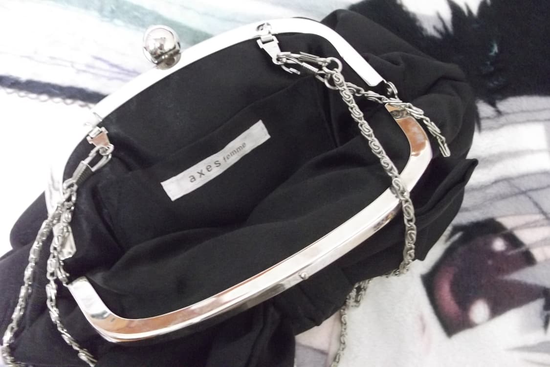 엑시즈팜 장미 레이스 고스로리 크로스백 토트백 공겜여주 갸루 펑크 지뢰계 상품이미지5