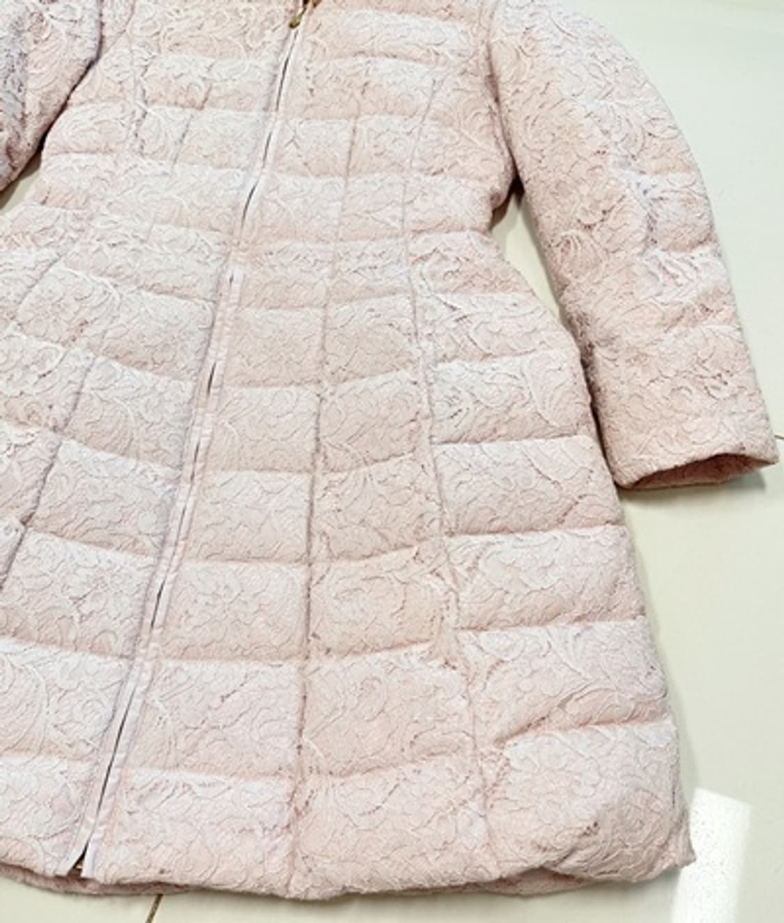 새) 레니본 레이스 패딩  상품이미지4