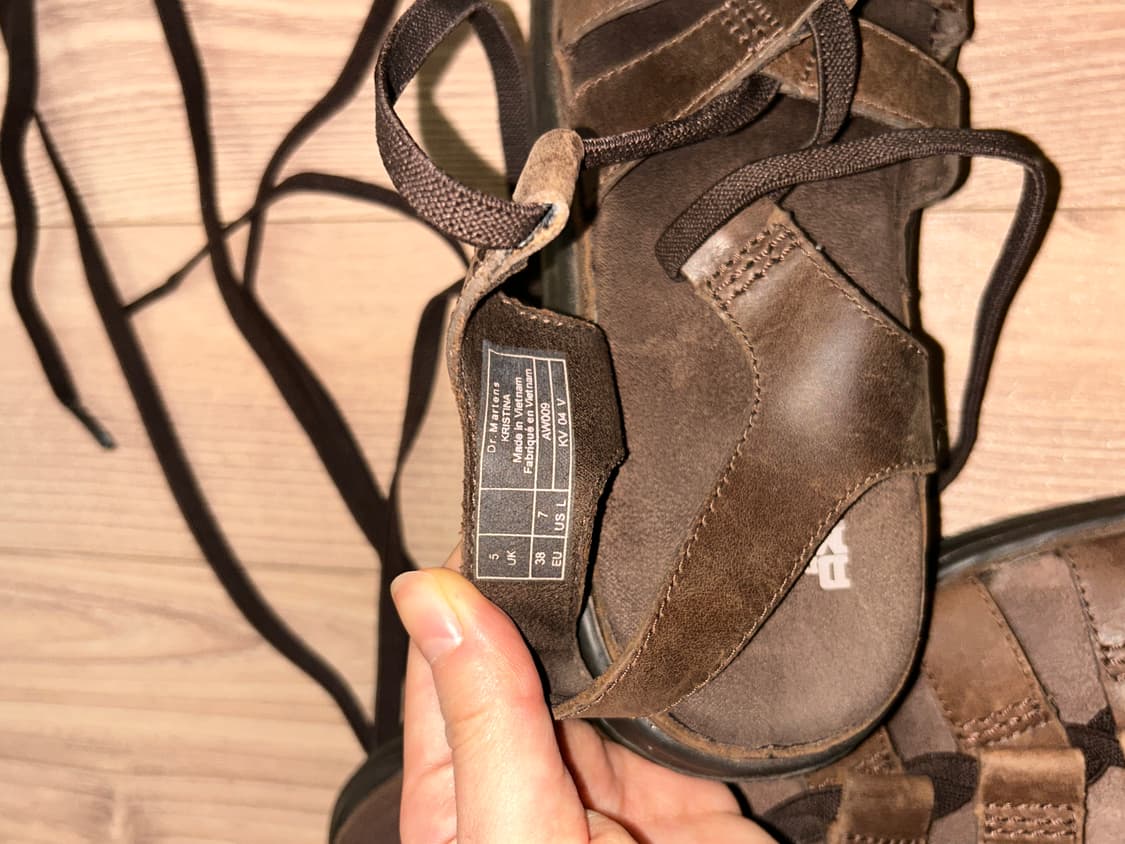 닥터마틴 샌들 크리스티나 브라운 240 상품이미지4