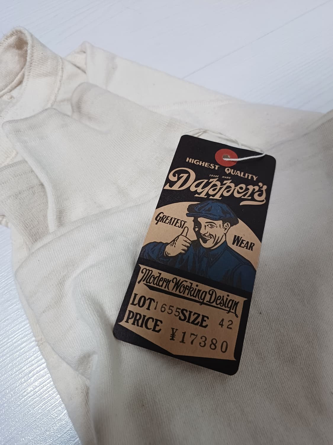 Dapper's Henley neck 대퍼스 헨리넥 상품이미지5