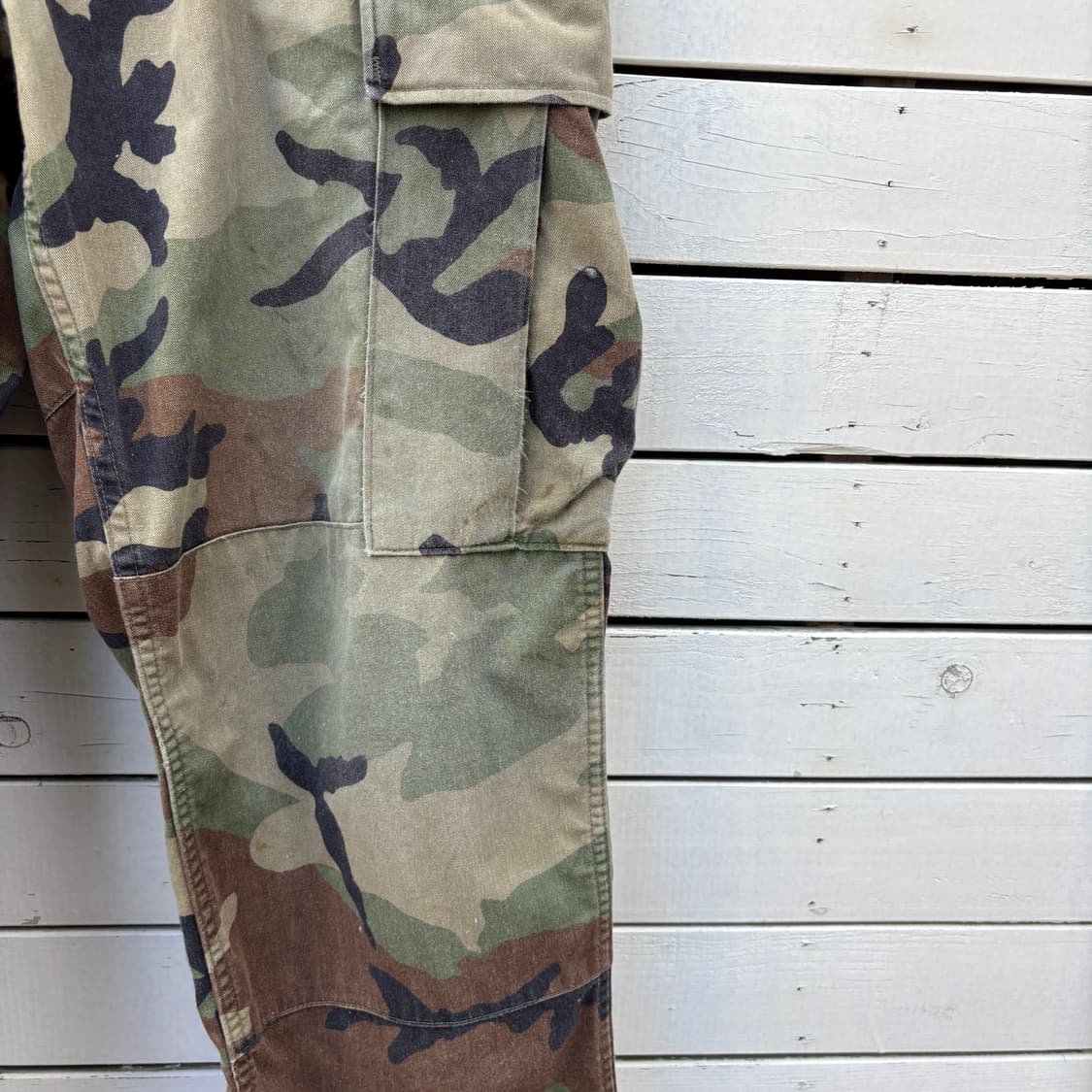 Vintage 90s 오리지널 미군 우드랜드 BDU 밀리터리 팬츠 상품이미지4