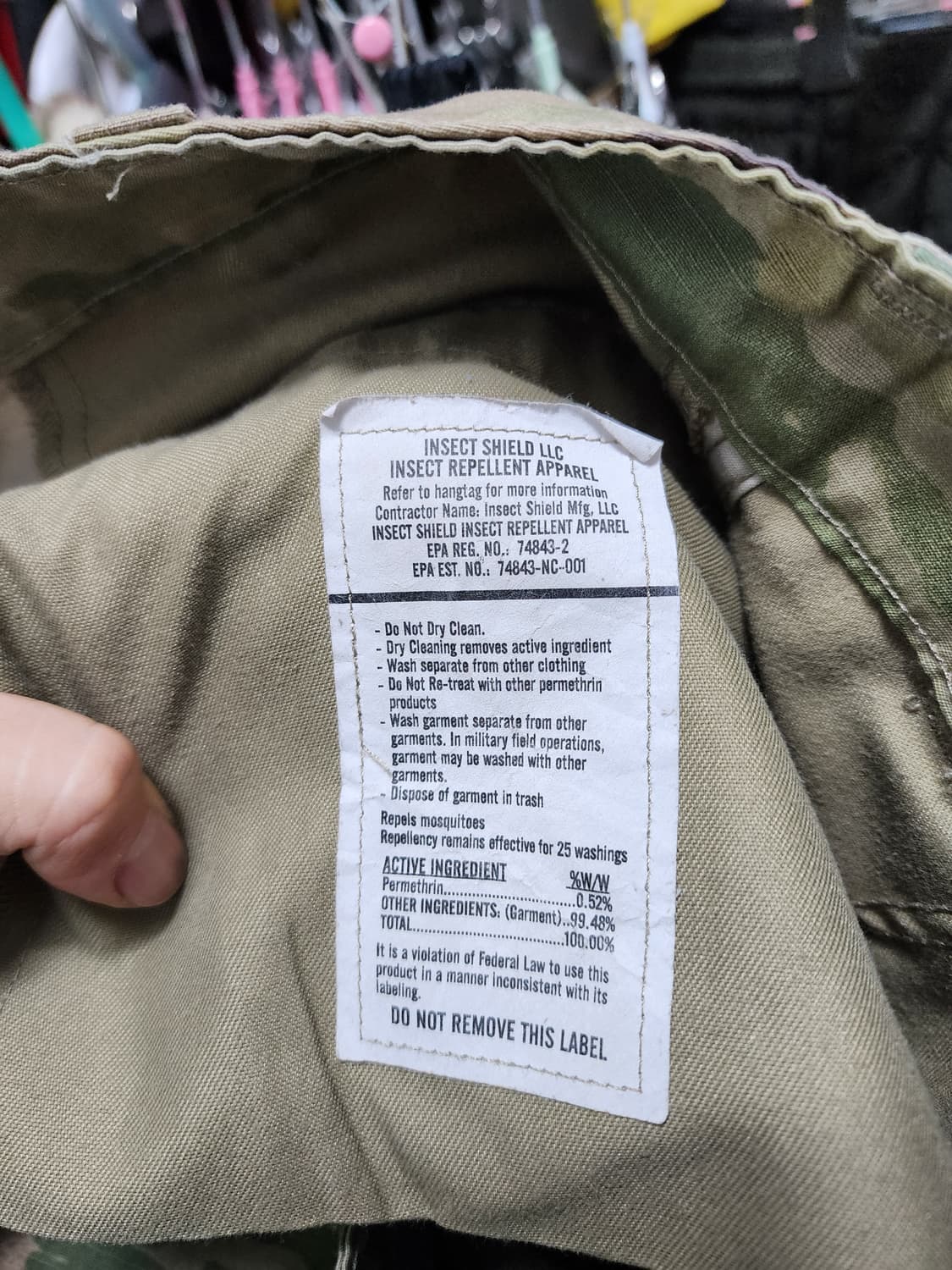 미군 밀리터리 멀티캠 OCP 카고바지 상품이미지6