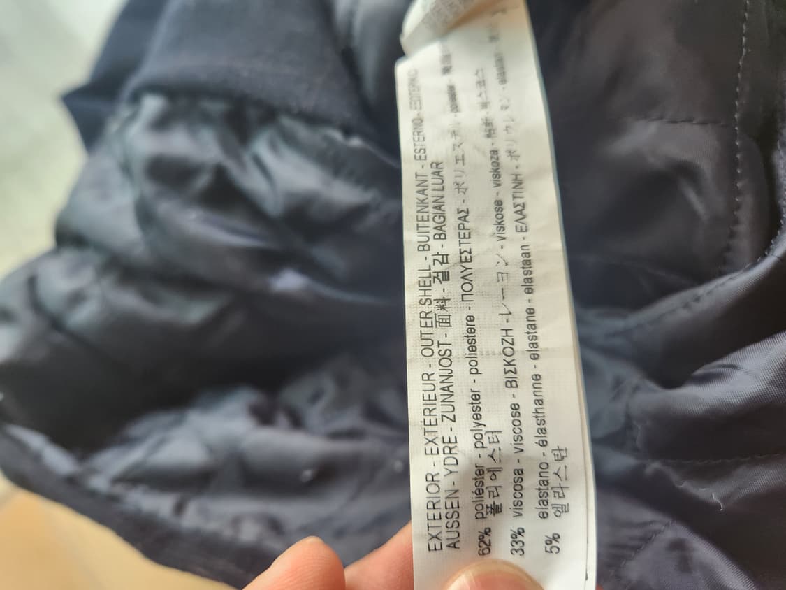 자라 체크 자켓 L 상품이미지3