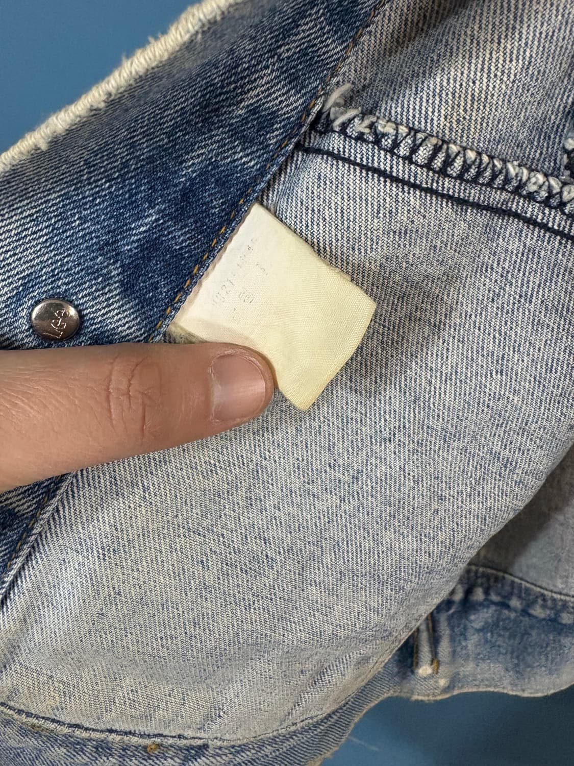 80‘s Vtg Lee denim jacket.  상품이미지9