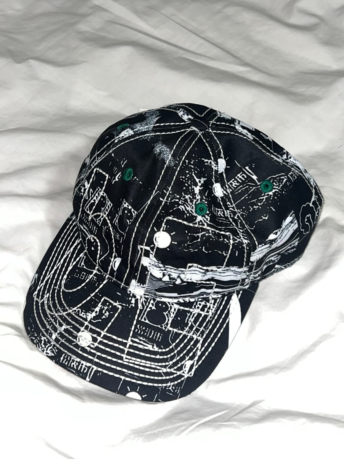 B.EAUTIFUL Kiiro Vapor 6 Panel Cap 새상품 상품이미지1