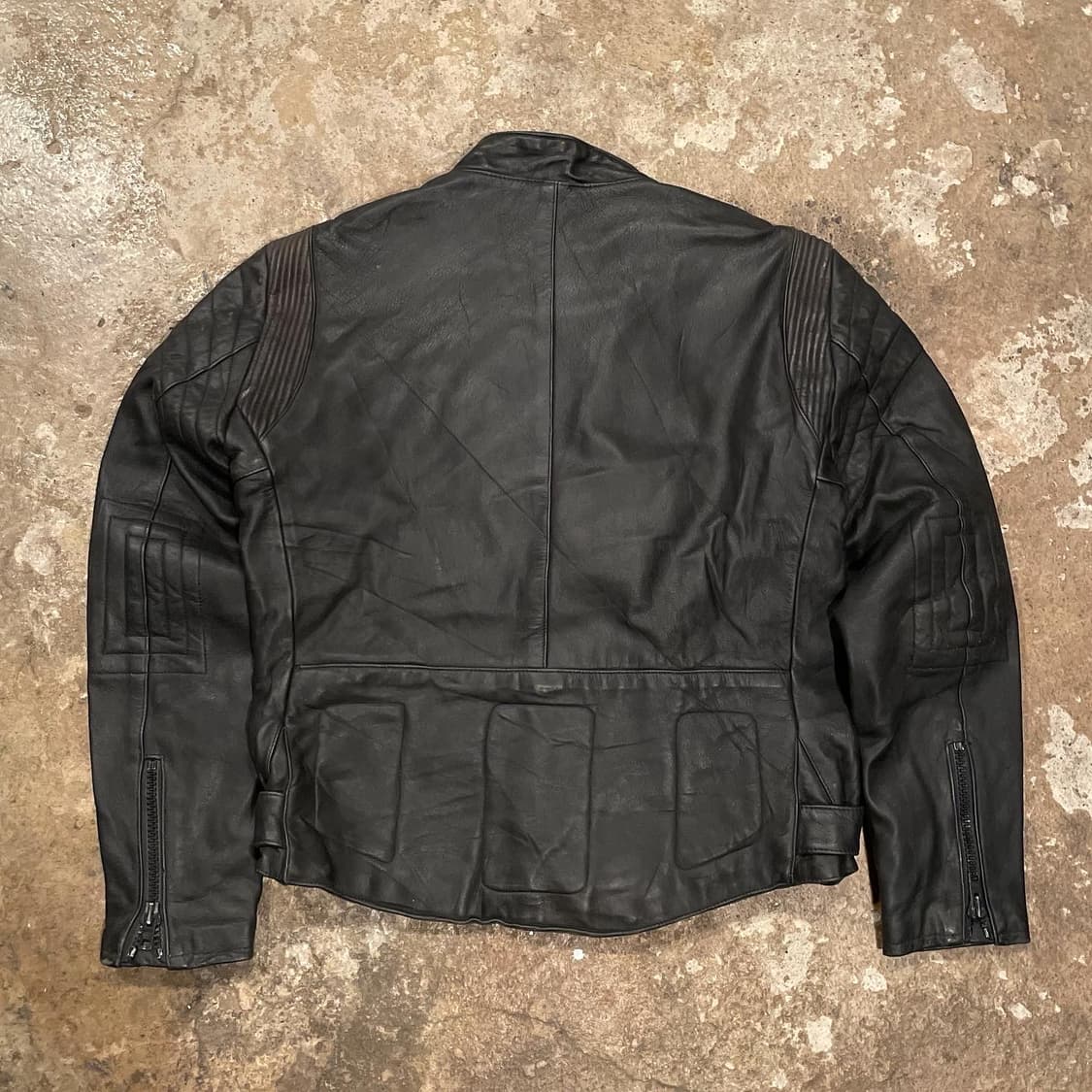 리얼레더 바이커 자켓 (100-105) 상품이미지3