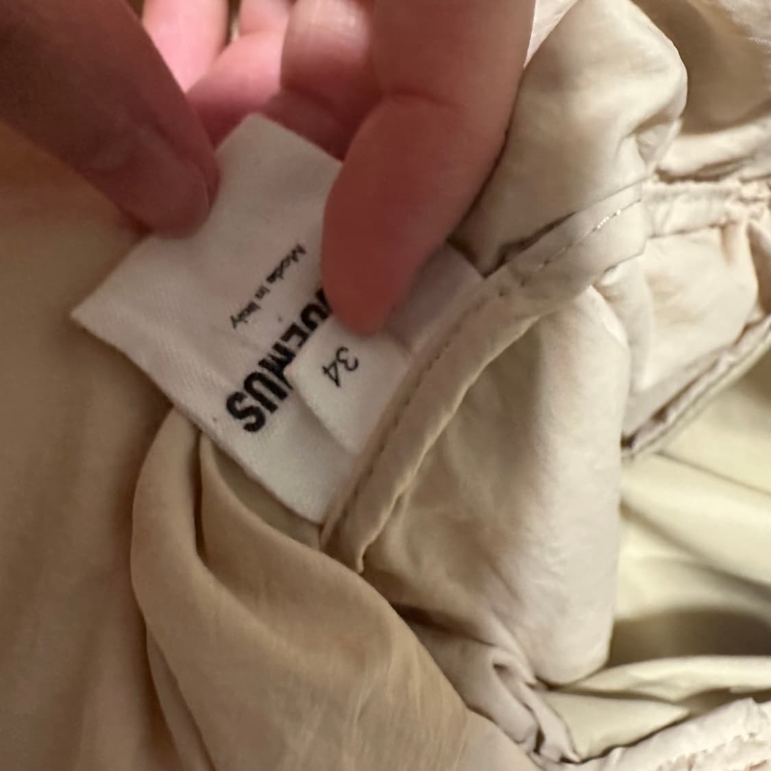 자크뮈스 크롭패딩 34 (지수착용) 상품이미지4