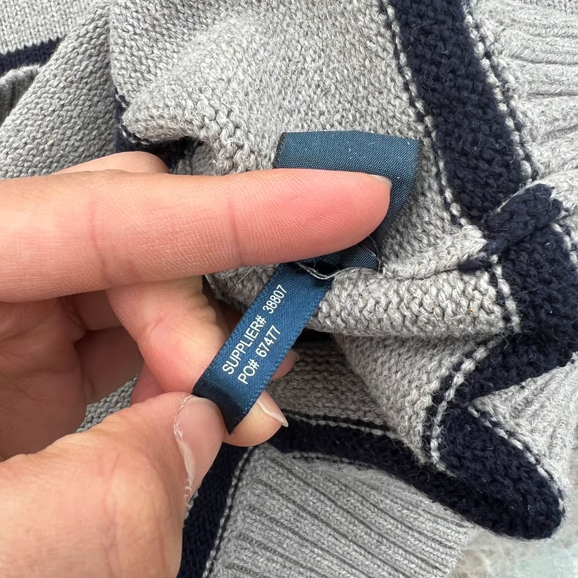 Polo by Ralph Lauren 폴로 반집업 니트 상품이미지5