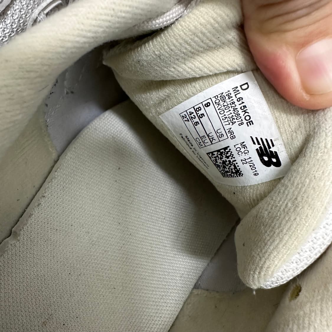 뉴발란스 615 운동화 270사이즈 상품이미지6