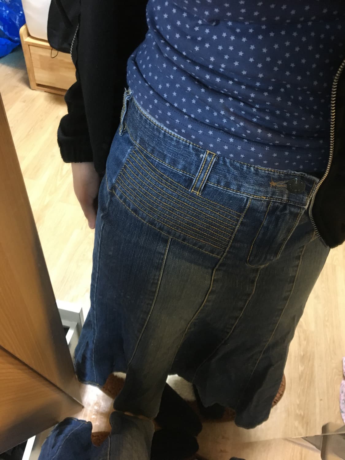 빈티지 청치마 상품이미지2