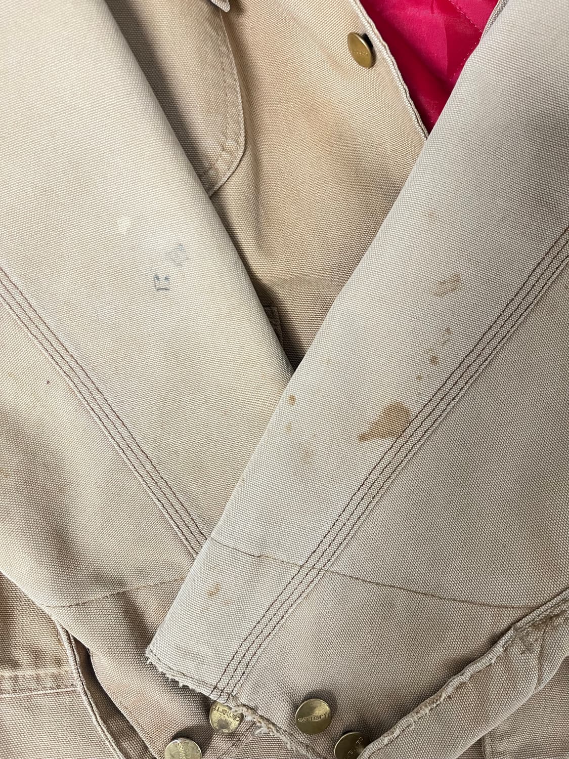 80s 칼하트 캔버스 초어 자켓 (워크 자켓) 상품이미지3