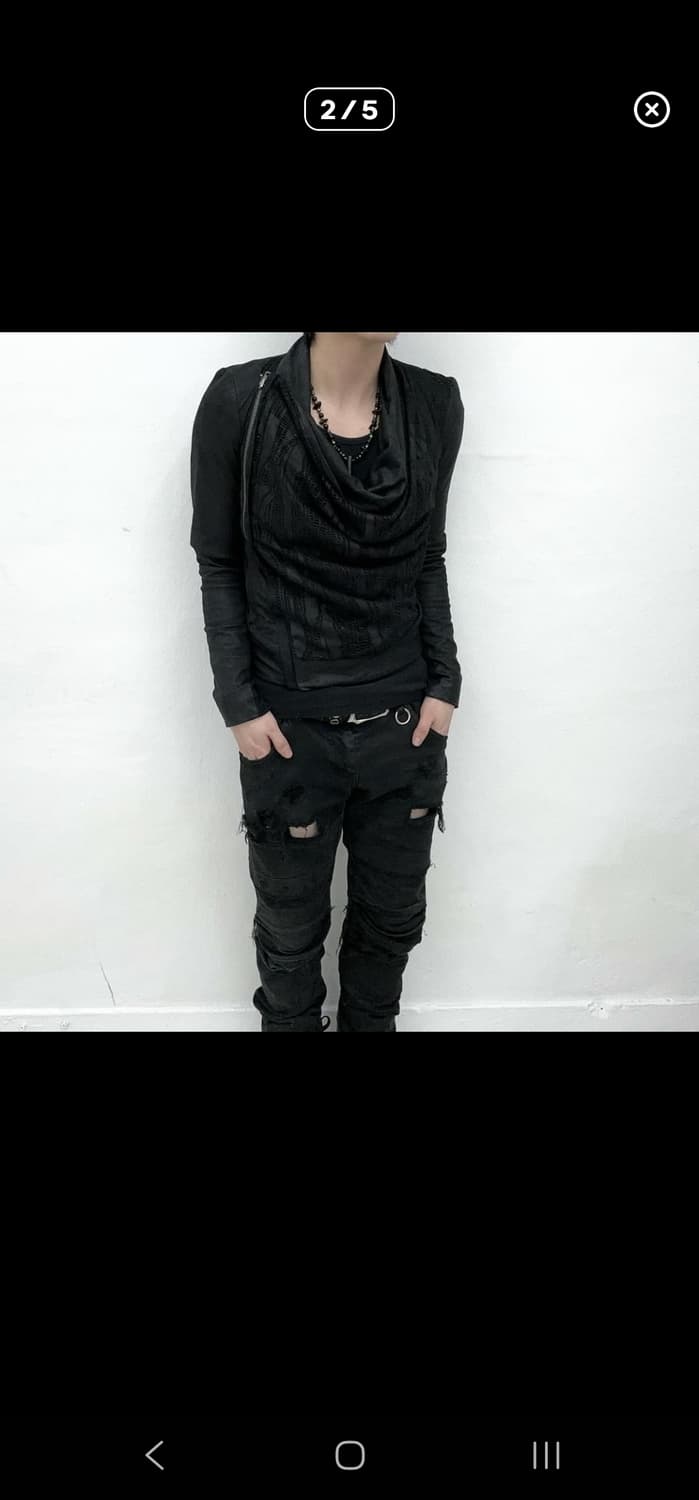 Helmut lang drape asymmetry jacket 상품이미지2