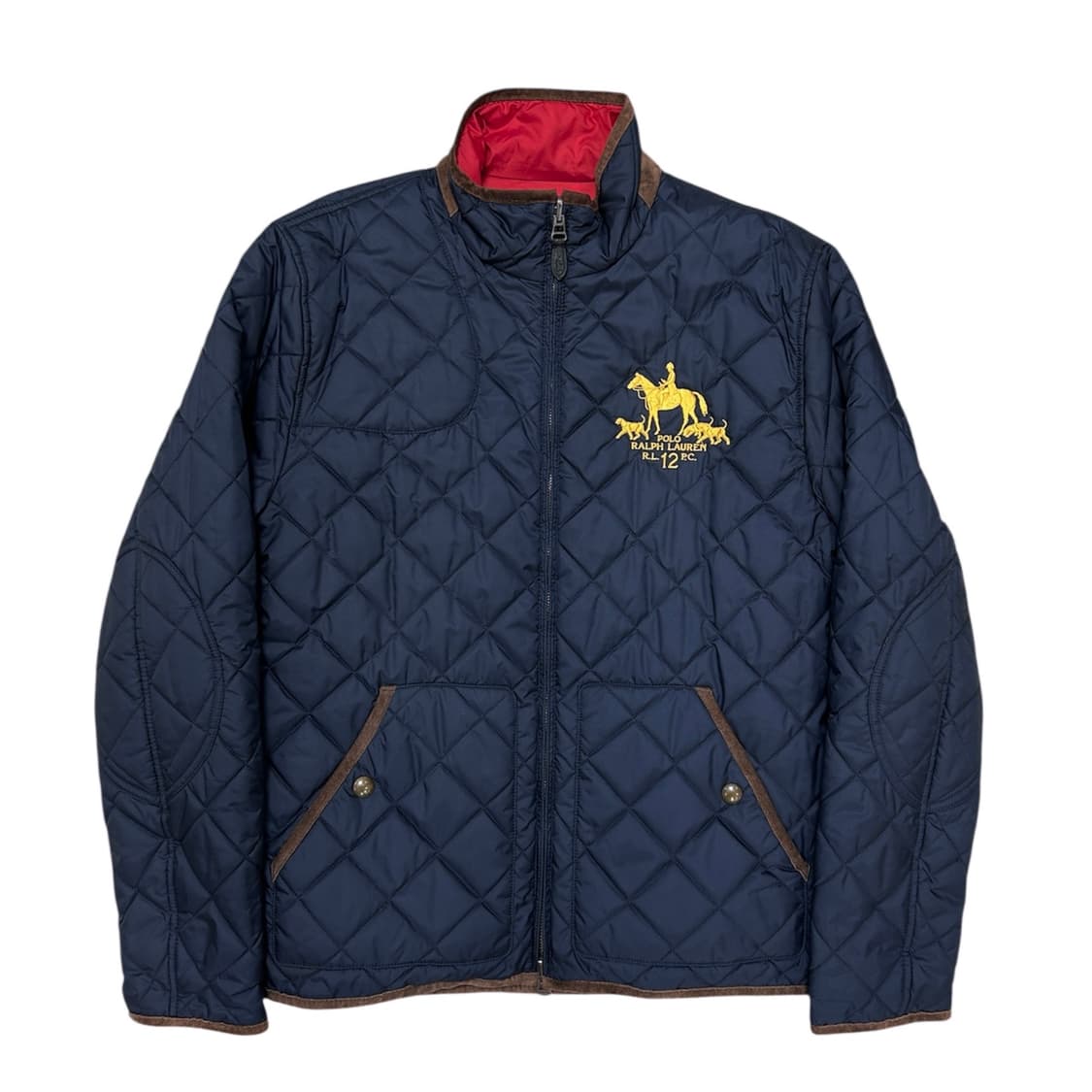 폴로 신형라벨 리버시블 퀼팅자켓(M) 상품이미지1