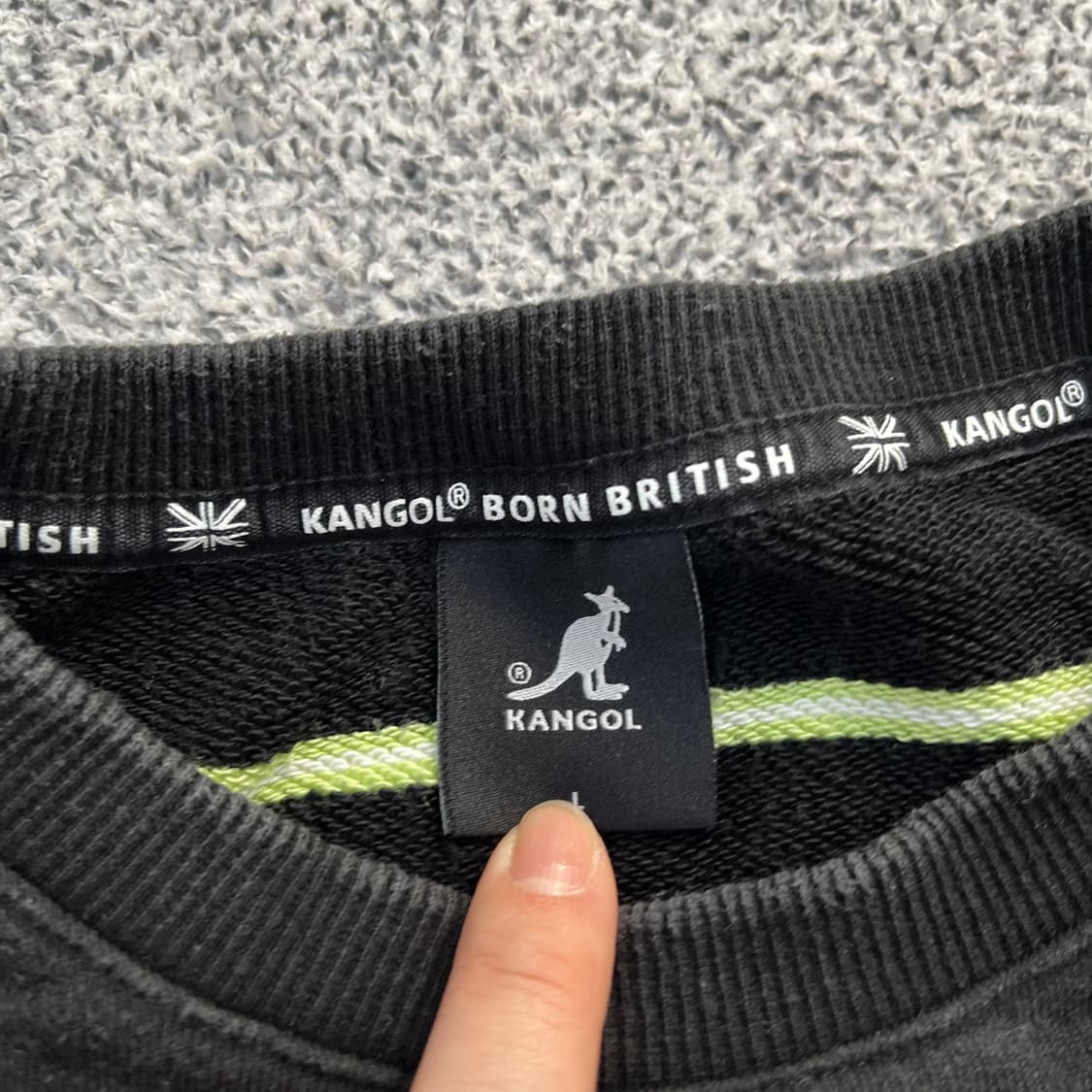 L 캉골 스트라이프 맨투맨 0320M 상품이미지2