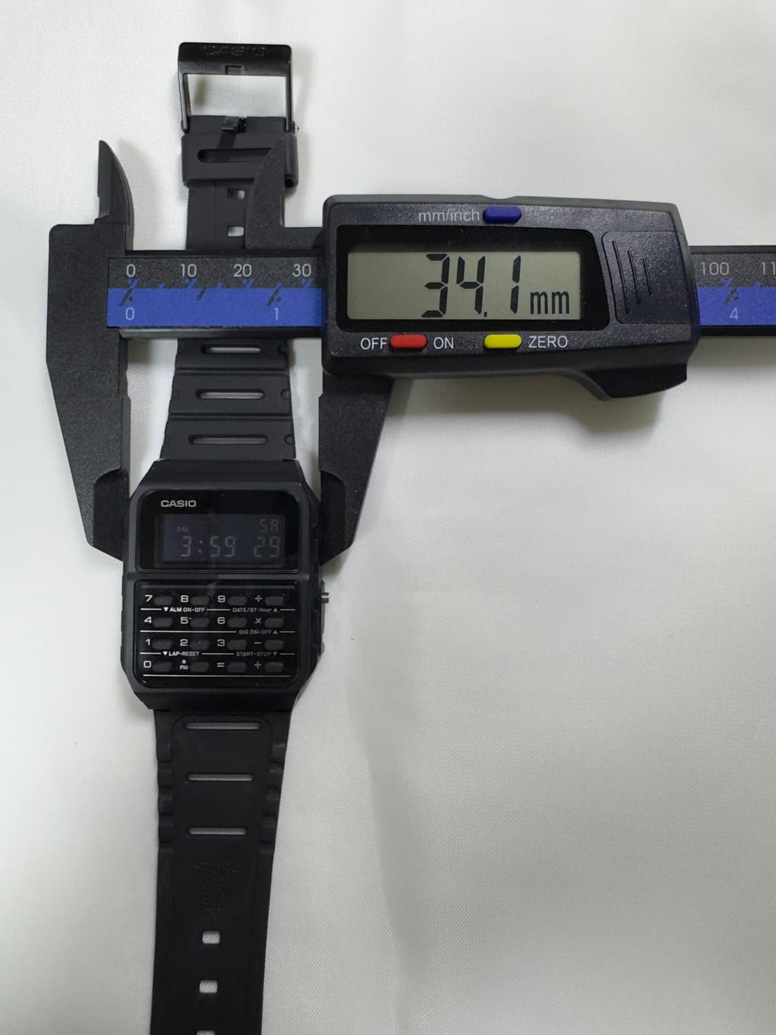 카시오(CASIO) 데이터뱅크 CA-53W 계산기 워치 상품이미지4