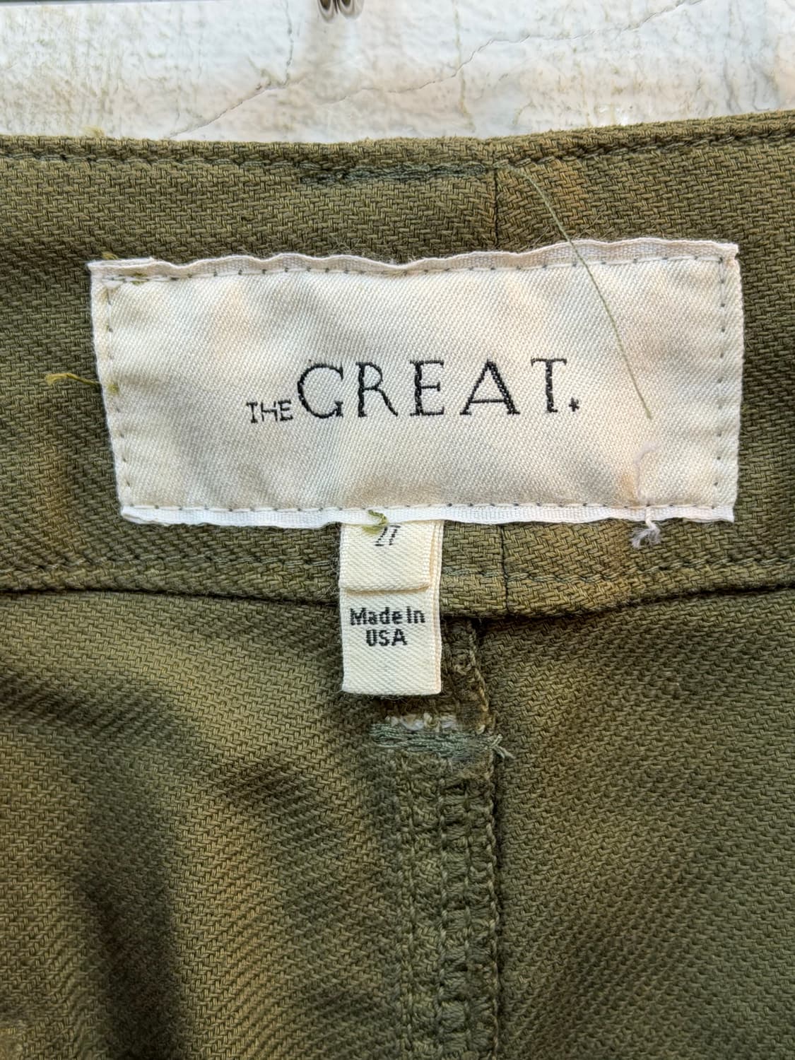 The Great 실버 골드 스플래터 퍼티그 팬츠 27 상품이미지3