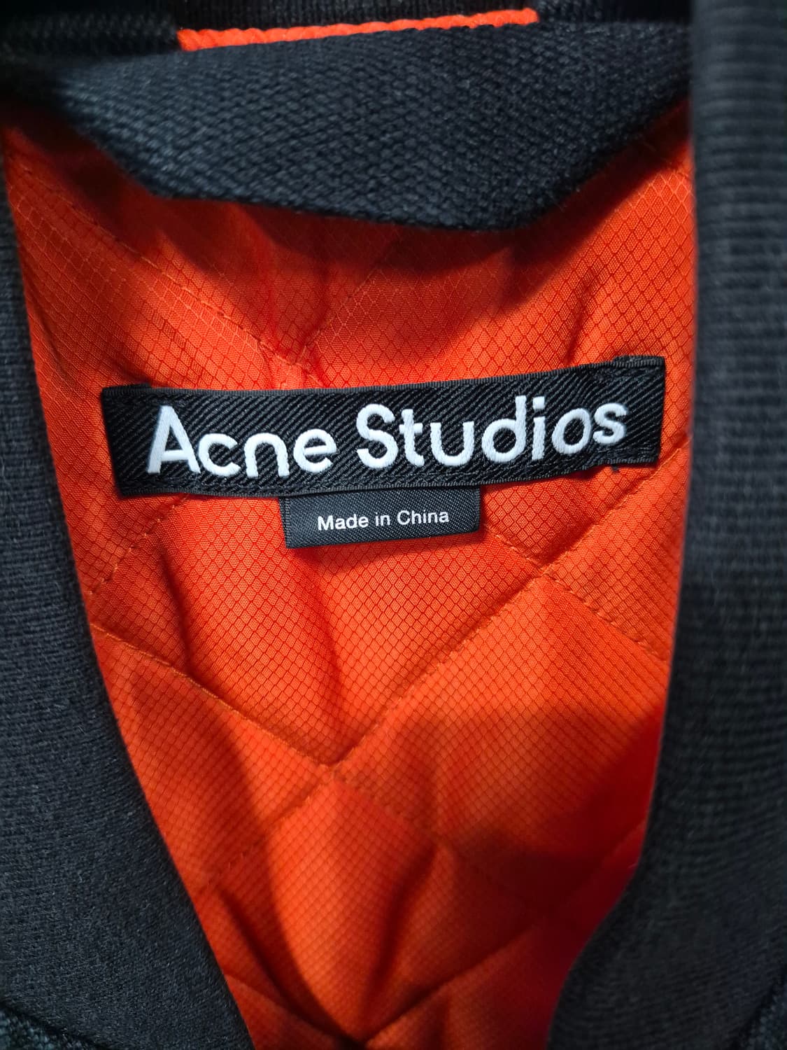 아크네 스튜디오 코튼 봄버 자켓 남성M 110 상품이미지4