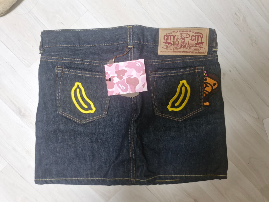 베이프 로우라이즈 스커트 상품이미지2