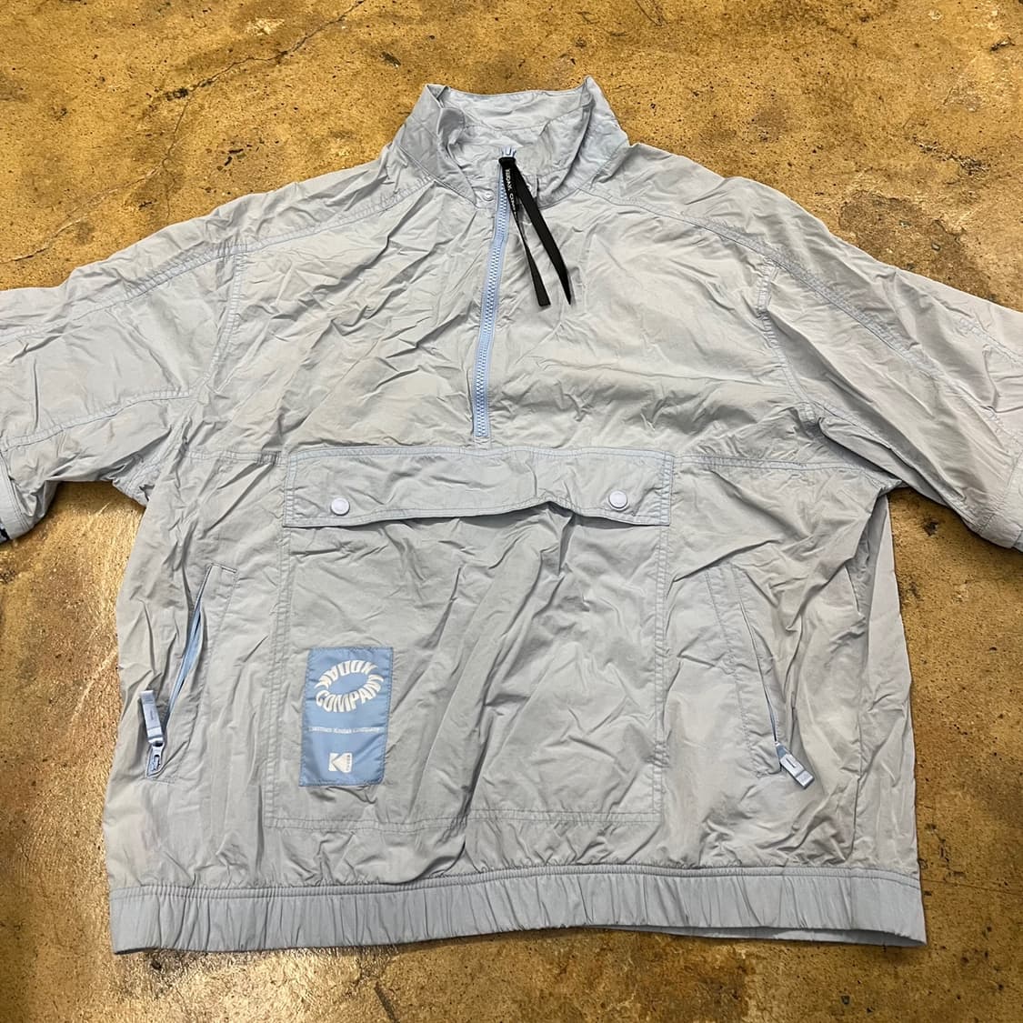 [정품/L,100] 코닥 바람막이 아노락 하늘색 b18 상품이미지3