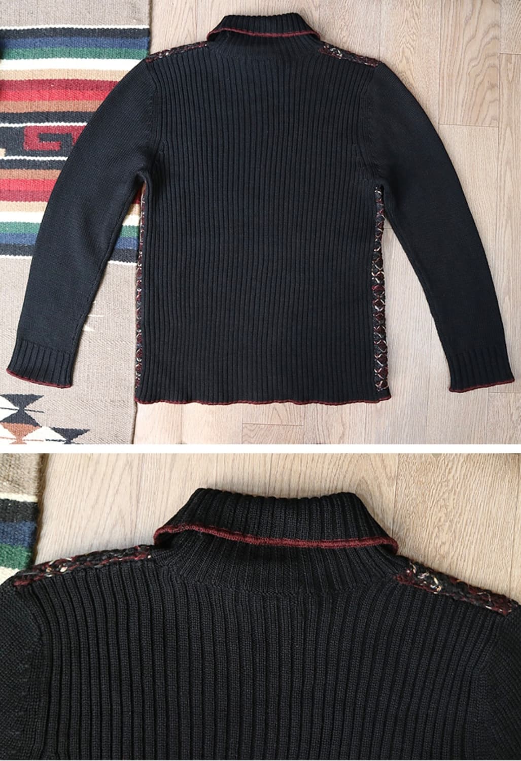  burberry black label 버버리 블랙 라벨 터틀넥 니트 상품이미지4