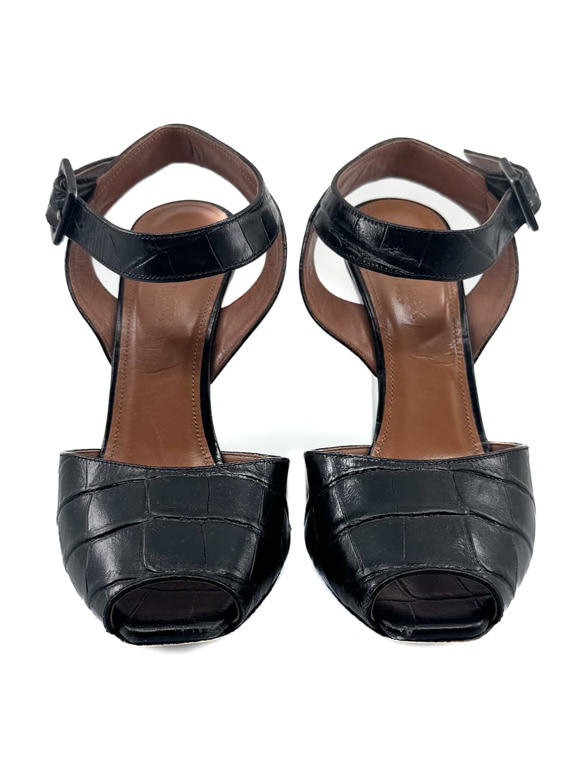 Max Mara Croc Embossed Wedge Heel / 38 상품이미지3