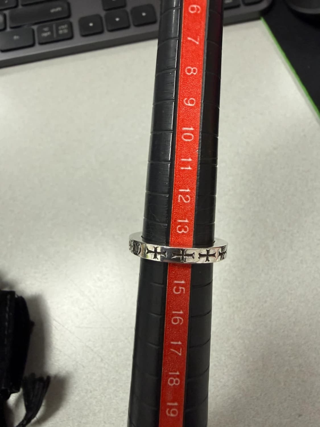 크롬하츠 퍽유링 3mm 상품이미지1