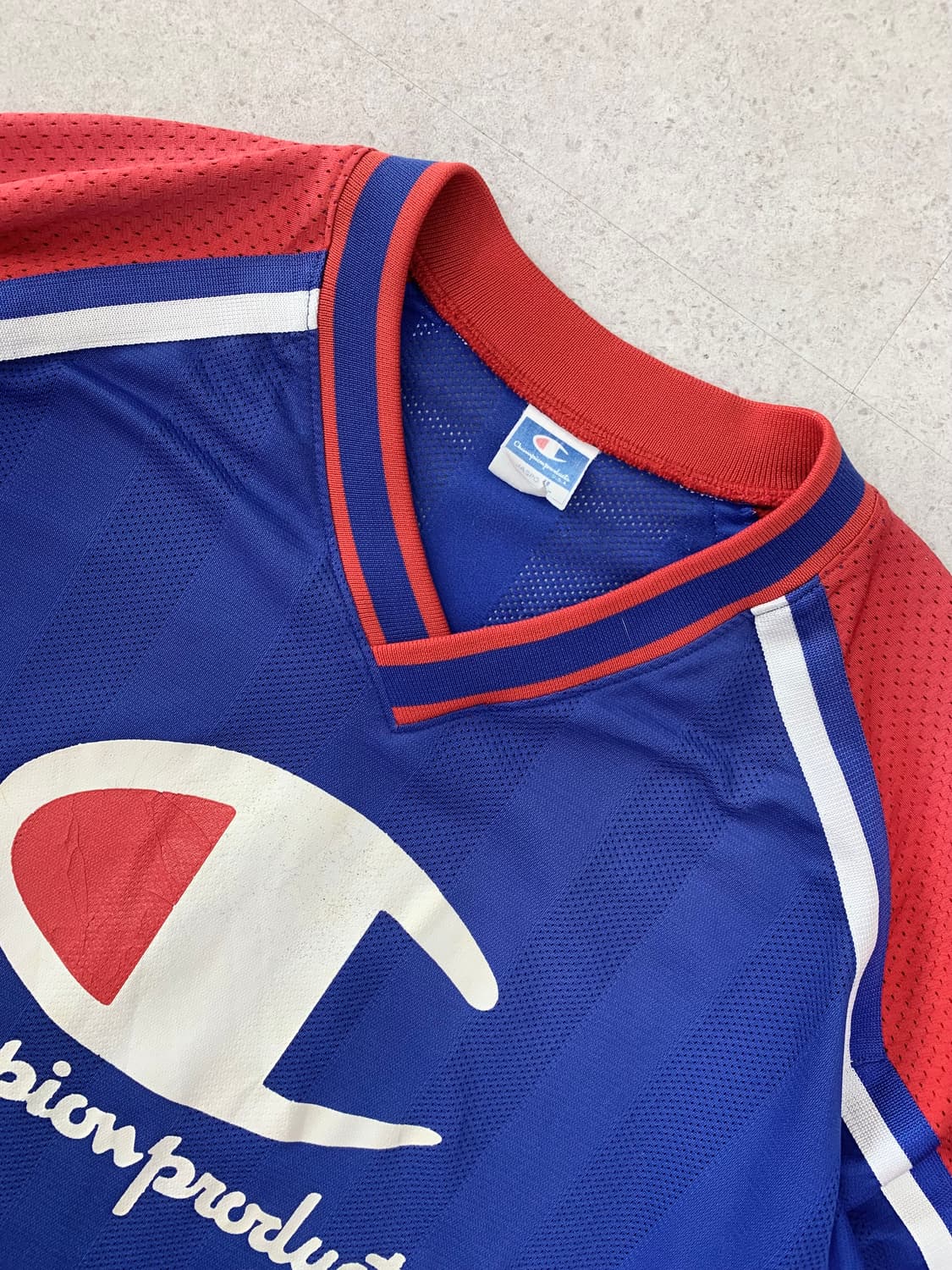 Champion 90s 올드 챔피온 매쉬 반팔 티셔츠 상품이미지3