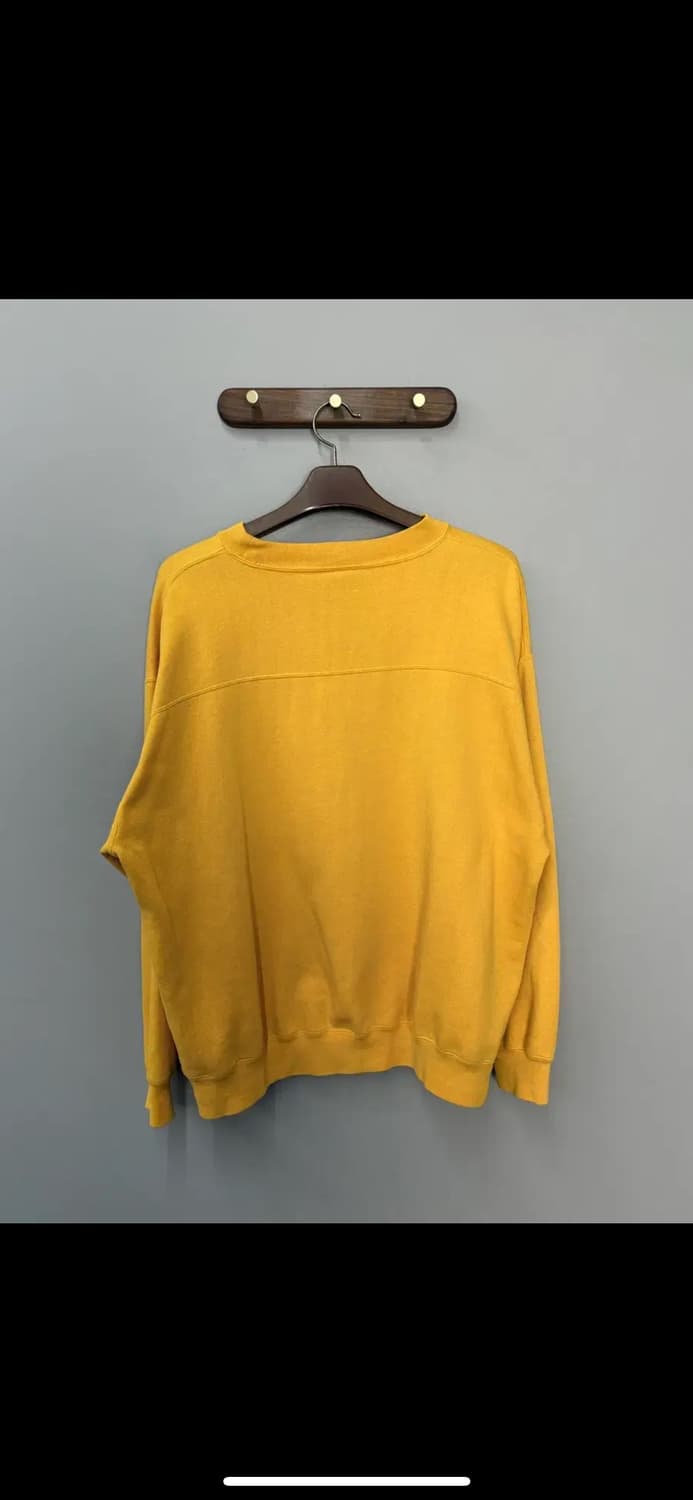 Lee 옐로우컬러 빈티지 맨투맨 스웻 셔츠 H2229 상품이미지5