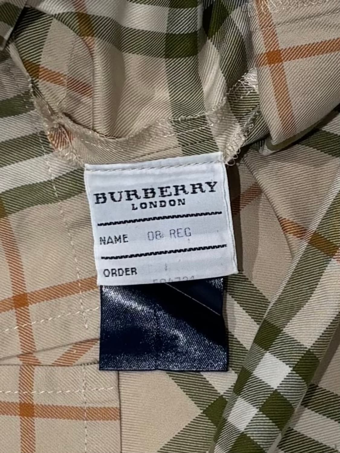 버버리 노바체크 반팔 셔츠 상품이미지7