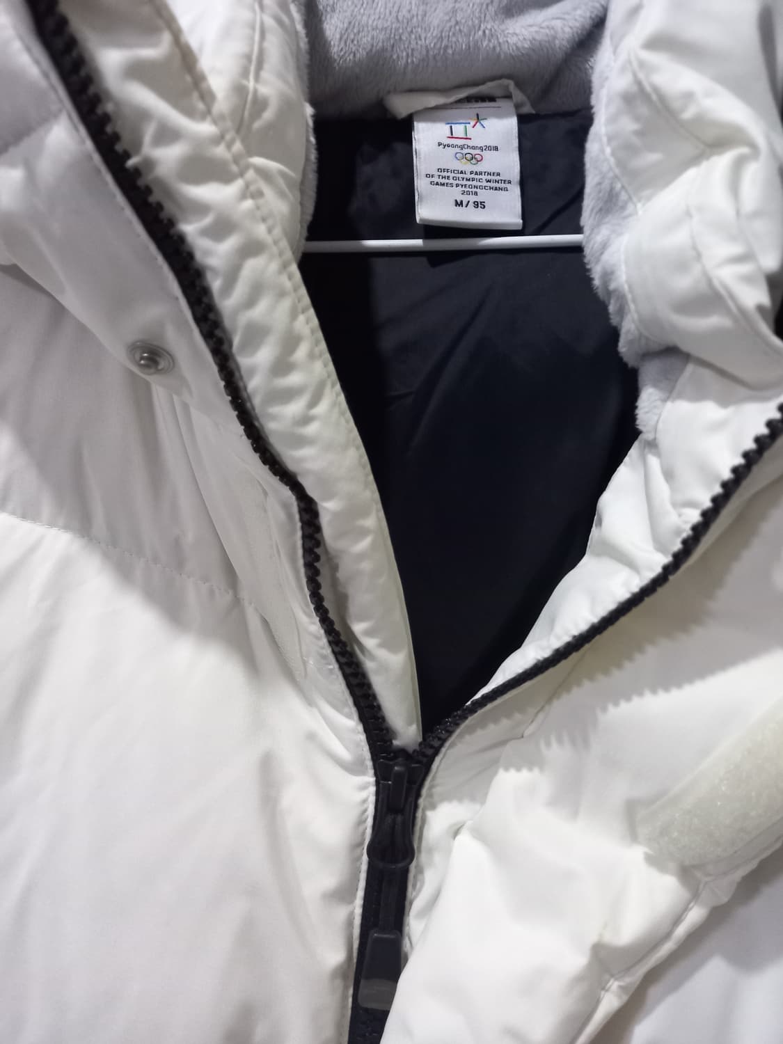 노스페이스 평창올림픽 코리아 거위털 구스 롱패딩 95/M 상품이미지6