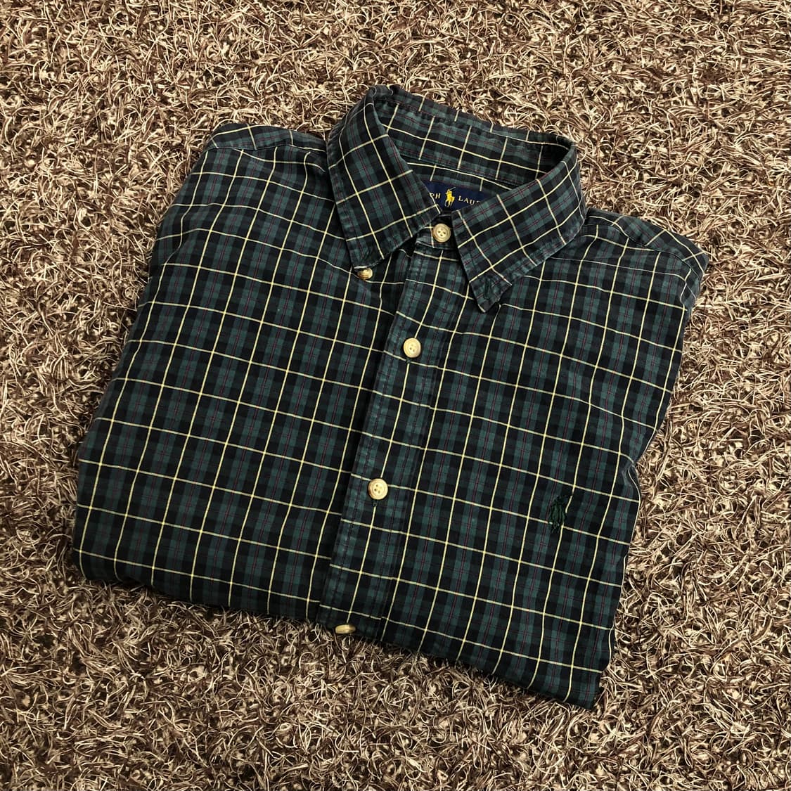 폴로 랄프로렌 체크 셔츠 상품이미지1