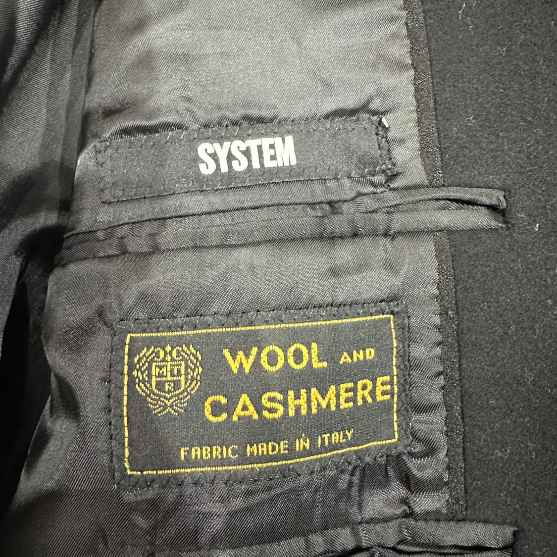 SYSTEM 시스템 캐시미어울 코트 100-105 상품이미지3
